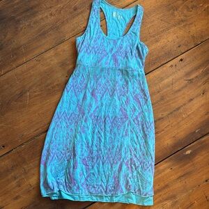 EC Lola by AFG Activewear Sport Tie Dye A-Line Dress Size Medium Built-in bra
